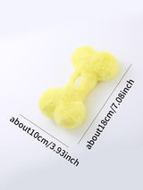 Hueso de peluche chirriante para perros 