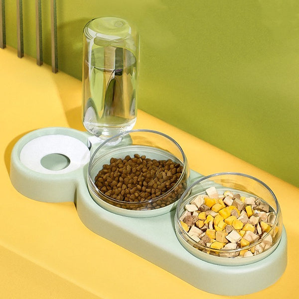 Pet Rice Bowls Automatic Water