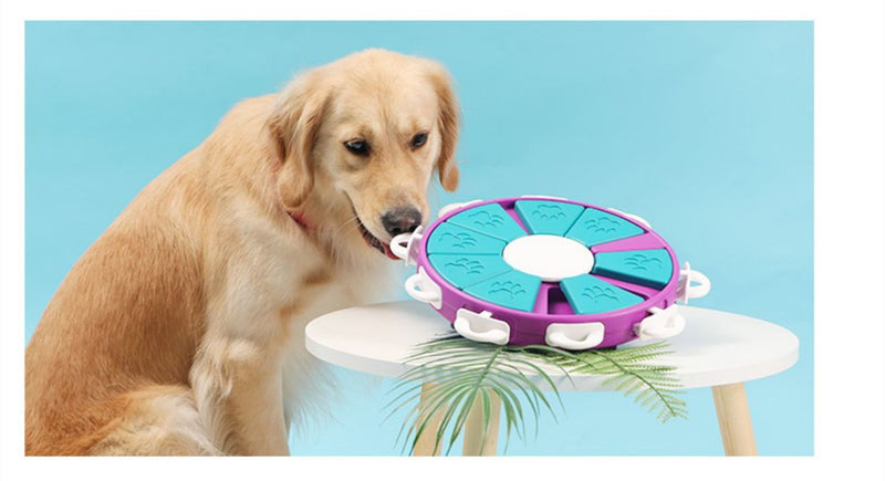 Mangeoire pour chien avec puzzle IQ Training
