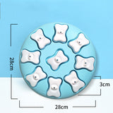 Mangeoire pour chien avec puzzle IQ Training