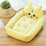 Large Cozy Pet Bed – 7 Colors, Soft Fleece
