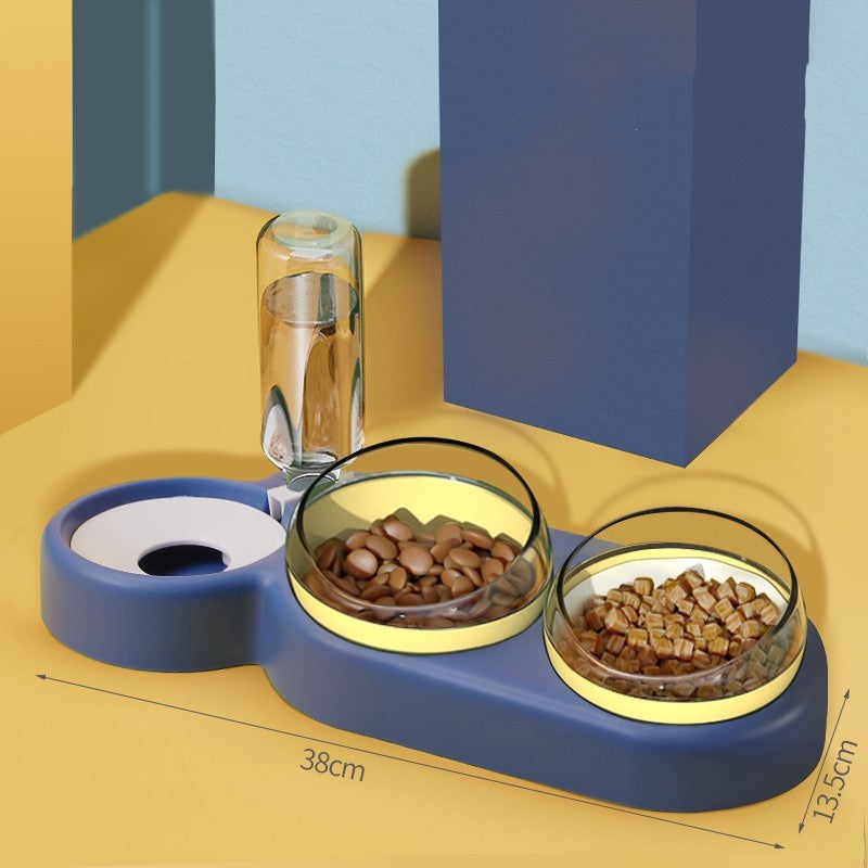 Pet Rice Bowls Automatic Water