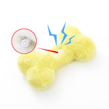 Hueso de peluche chirriante para perros 