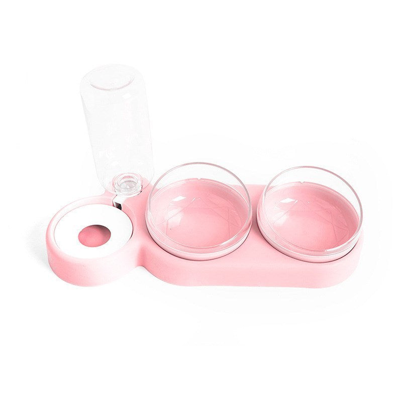 Double Pet Feeder Bowl