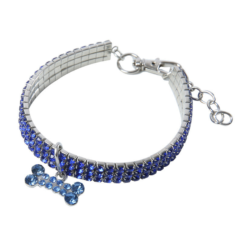 Bling Rhinestone Crystal Dog Collar