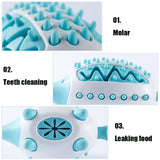 Juguete masticable interactivo con fugas de TPR