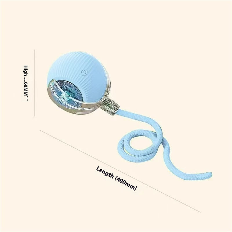 Electric Automatic Self-Rolling Cat Ball