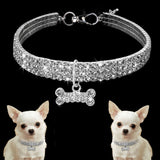Bling Rhinestone Crystal Dog Collar