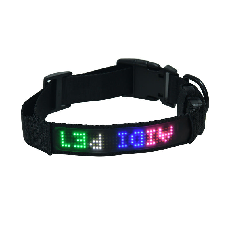 Harnais de suivi LED intelligent pour chien