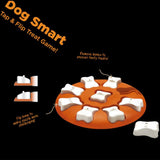 Mangeoire pour chien avec puzzle IQ Training
