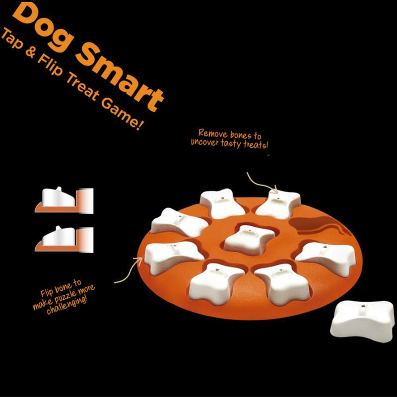 Mangeoire pour chien avec puzzle IQ Training