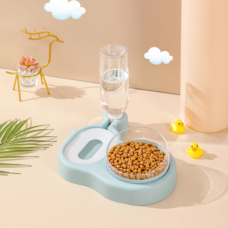 Double Pet Feeder Bowl
