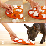Mangeoire pour chien avec puzzle IQ Training