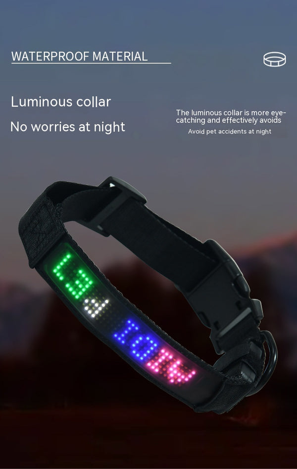 Smart LED Tracking Dog Harness