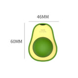 Juguete para limpiar los dientes con hierba gatera y aguacate
