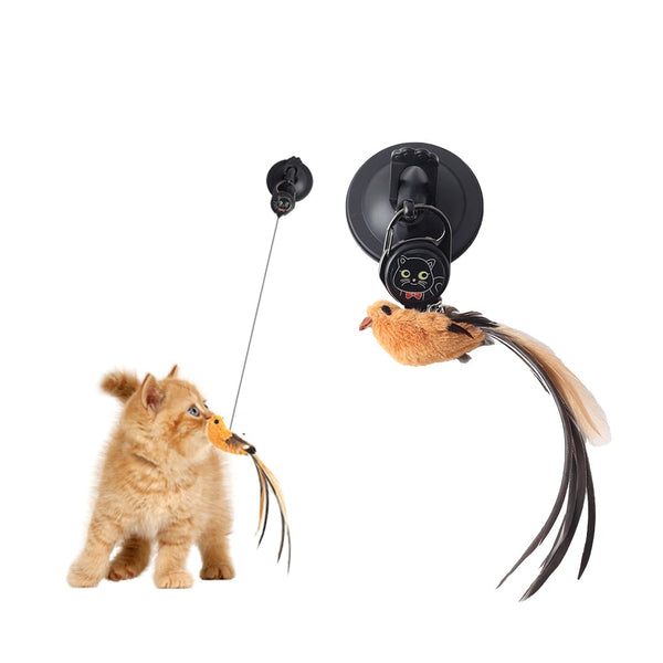 Automatic Lifting Bird Cat Toy