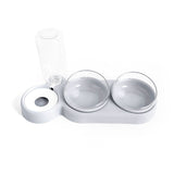 Double Pet Feeder Bowl