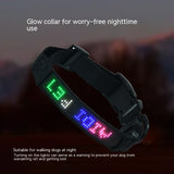 Harnais de suivi LED intelligent pour chien