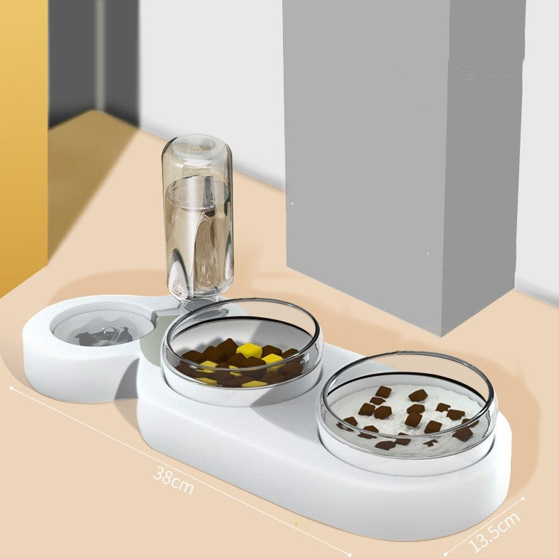 Pet Rice Bowls Automatic Water