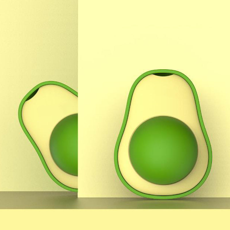 Juguete para limpiar los dientes con hierba gatera y aguacate