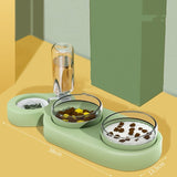 Pet Rice Bowls Automatic Water