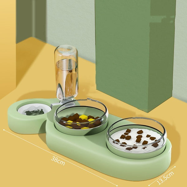 Pet Rice Bowls Automatic Water