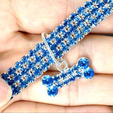 Bling Rhinestone Crystal Dog Collar