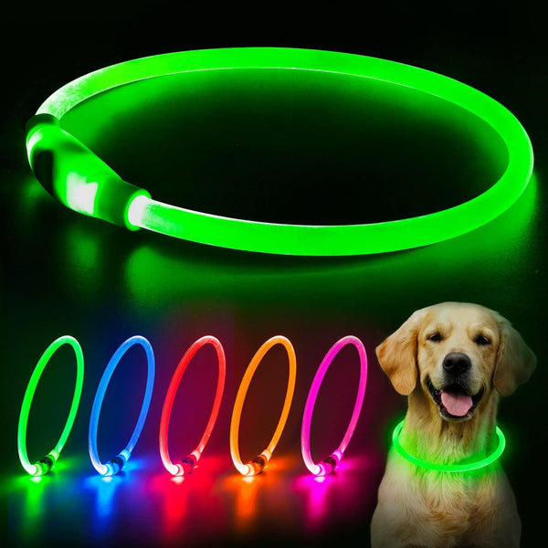 LED USB Rechargeable Dog Collar