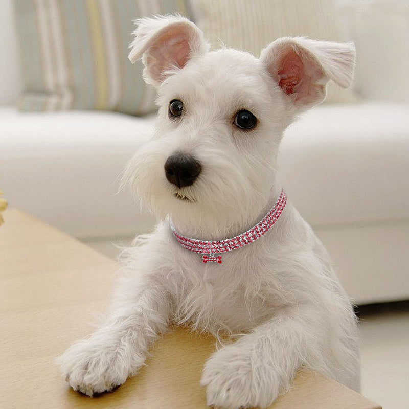 Bling Rhinestone Crystal Dog Collar