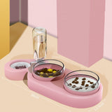 Pet Rice Bowls Automatic Water