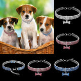 Bling Rhinestone Crystal Dog Collar