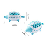 Juguete masticable interactivo con fugas de TPR