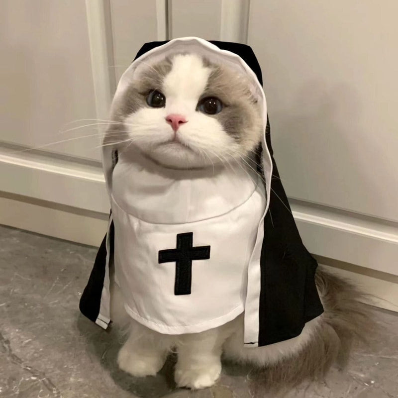 Nun Dog Costume – Halloween Outfit