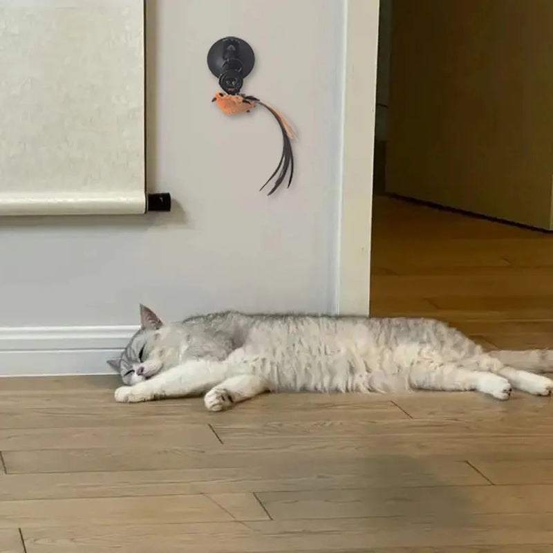 Automatic Lifting Bird Cat Toy